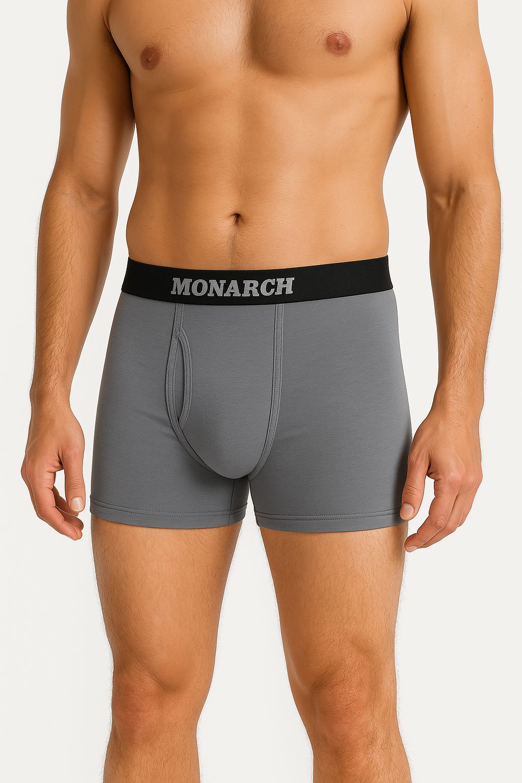 The Regal Mid-Length Brief – Grey